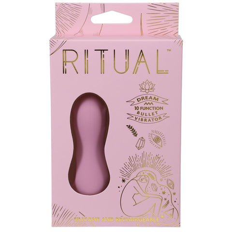 Ritual Dream Rechargeable Silicone Bullet Vibrator Pink Pink BULLETS