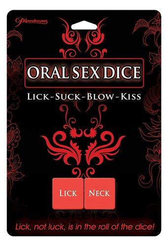 Oral Sex Dice Couple's Game Red > Novelties > Games