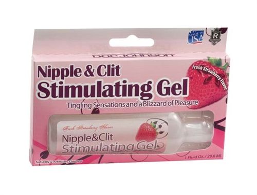 Nipple and Clit Stimulating Gel (Strawberry) – Water-Based Sensitivity Enhancing Gel Default Title Nipple Stimulators