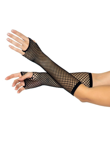 Leg Avenue Triangle Net Fingerless Gloves – Costume Accessory Gloves > Clothes > Accessories