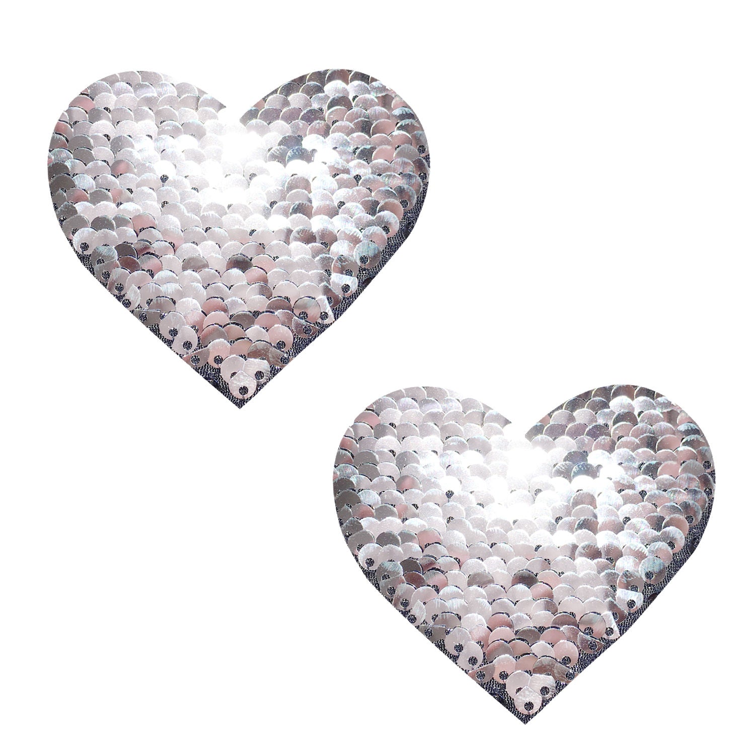 Sequin Medusa Magic Flip Black Silver Nipztix Pasties Set Pasties