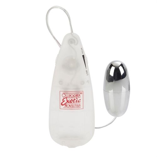 Slim Teardrop Clear Bullet Vibrator Multi-Speed Clit Stimulator Clear BULLETS