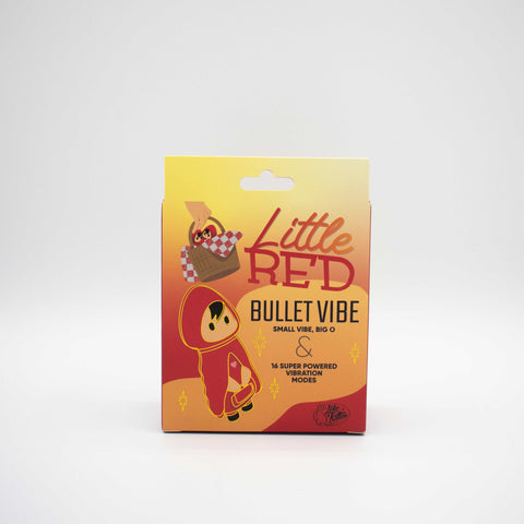 Little Red Bullet Vibrator Compact Pocket-Sized Adult Toy BULLETS