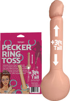 Pecker Ring Toss – Inflatable Party Game Set with Six Plastic Rings > Novelties > Games