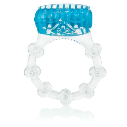 Screaming O Blue Vibrating Ring for Couples Intimacy Fun Blue Cock Rings Vibrating