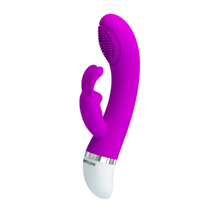 Pretty Love Purple Rabbit Vibrator With Dual Motors And Speeds Purple VIBRATORS-RABBIT