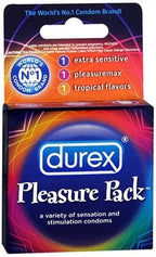 Durex Pleasure Pack - 3 Pack > Essentials > Condoms