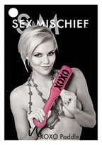 Sex And Mischief Pink Soft Vinyl Paddle > Bondage Gear > Whips & Floggers