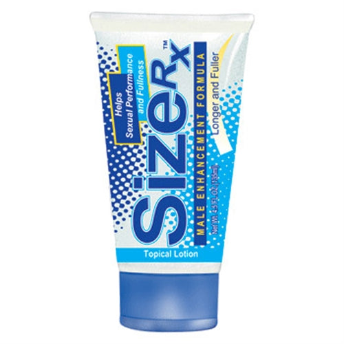 Size Rx Male Enhancement Lubricant 4.5 Oz Tube Latex Friendly Blue ENHANCERS