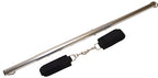 Expandable Spreader Bar and Cuff Set – Adjustable Restraint Bar with Cuffs Bondage Set Silver > Bondage Gear > Restraints