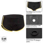 Boundless Black and Yellow Brief – Harness > Dildos > Strap On Harnesses