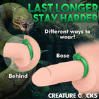 Serpentine Silicone Cock Ring in Green > Cock Ring > Single