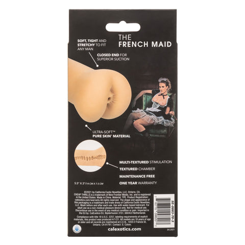 Cheap Thrills The French Maid Tight Ass Masturbator Beige Strokers - Manual