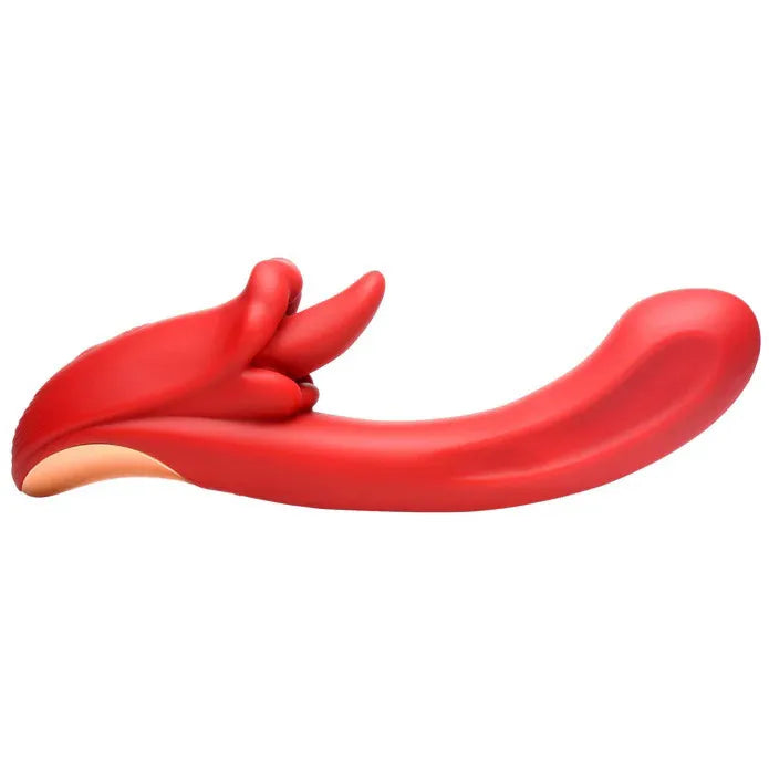 Lusty Licker (Red) – Silicone Licking Vibrator with Vibrating Shaft > Vibrators > Unconventional Main image
