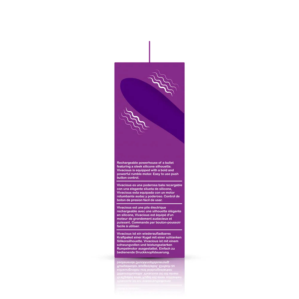 Viben Vivacious Rumble Motor Bullet Vibrator Violet > Vibrators > Mini Vibrators