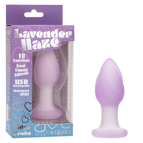 Lavender Haze Ridge Probe Vibrator for Intense Anal Stimulation ANAL TOYS