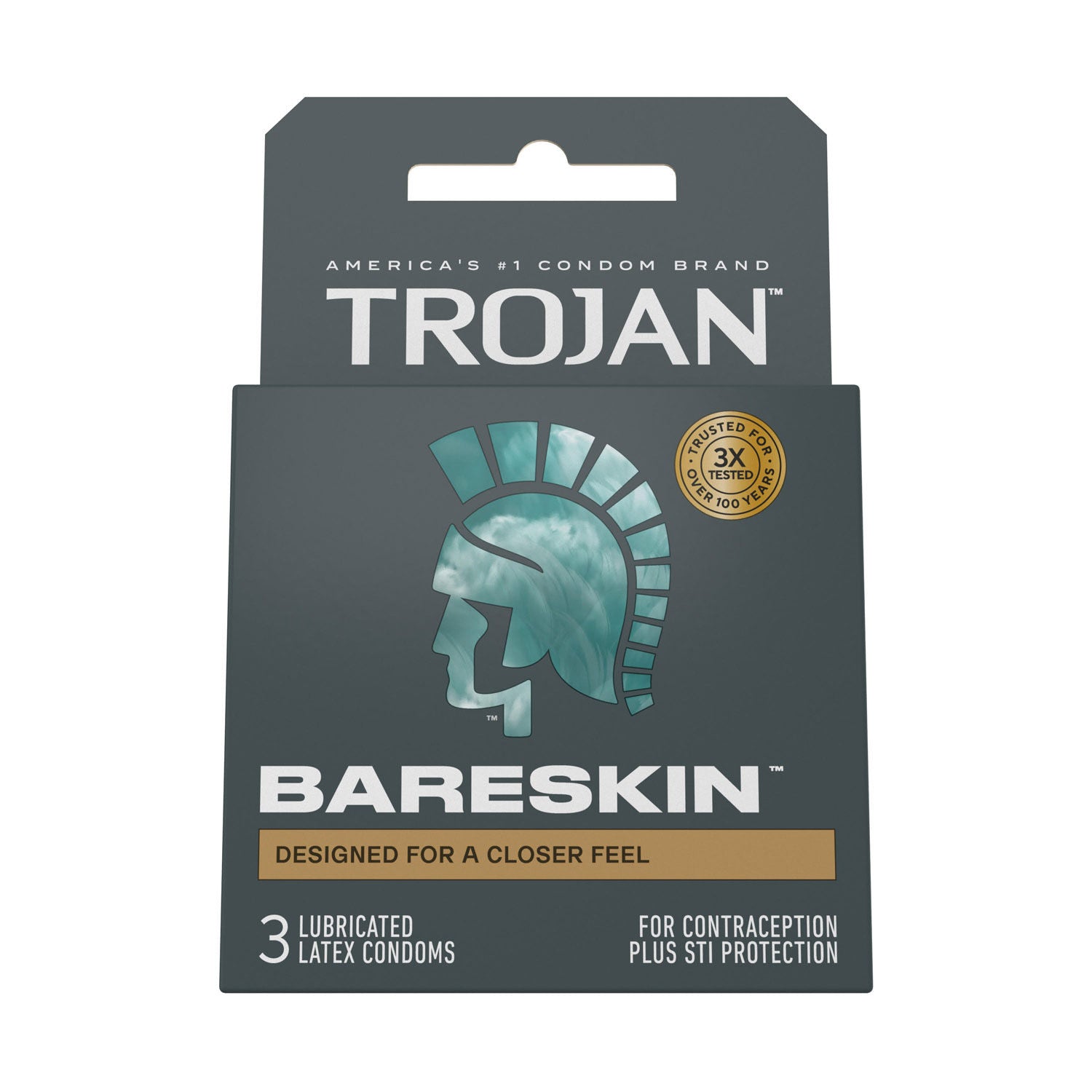 Trojan Sensitivity Bareskin Lubricated Condoms - 3 Pack Default Title > Essentials > Condoms Main image