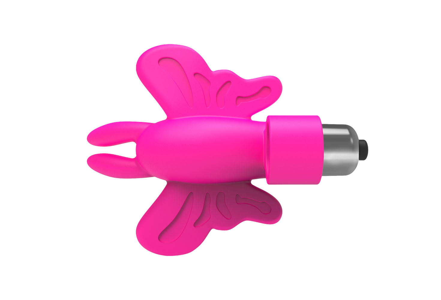 Flirt Finger Butterfly Silicone Vibrator for Clit Stimulation Suction Stimulator