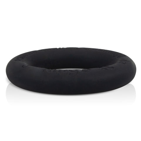 RingO XL Liquid Silicone Cock Ring in Black by Screaming O COCK RINGS