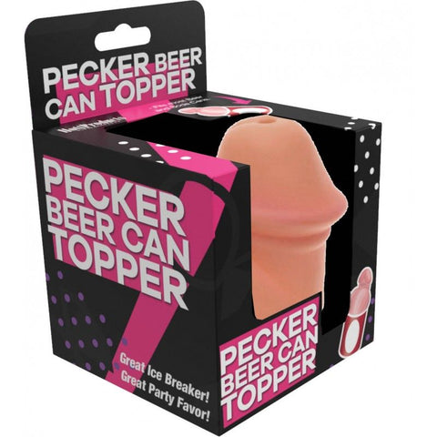 Pecker Beer Can Topper Funny Adult Party Drinking Accessory Gag Gifts & Novelties