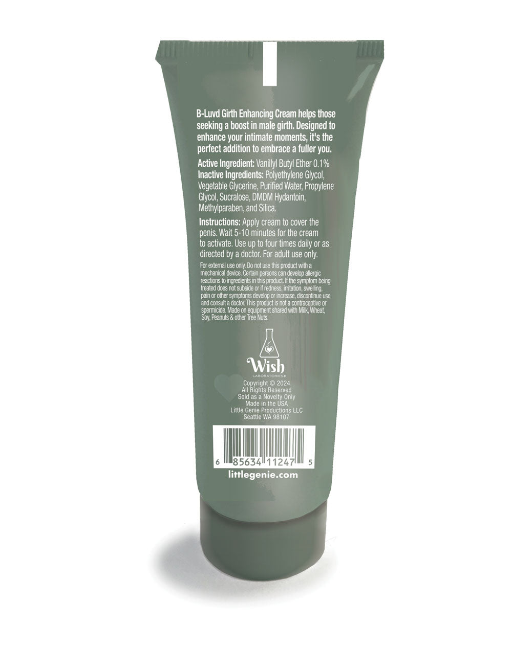 B-Luvd Girth Enhancing Cream 2oz (59ml) – Male Enhancement Cream > Essentials > Mens Enhancers
