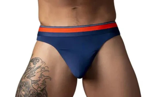 Soo Cumfy Thong Small Medium – Moisture-Wicking Men's Underwear Blue S M > Clothes > Mens Thongs