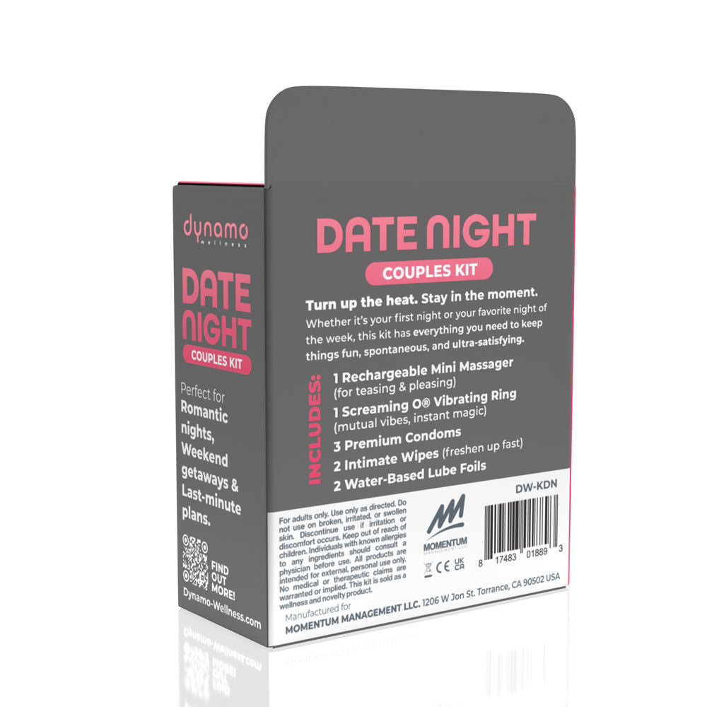 Screaming O Date Night Intimacy Kit – Rechargeable Mini Massager and Vibrating Ring Set > Sex Toys > Couples Toys