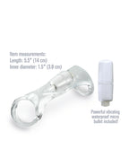 Fantasy X-Tensions Vibrating Cock Sling (Clear) – Vibrating Cock Sling