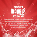 Skins Watermelon Water-Based Lubricant 4.4 Fl Oz Enhanced Oral Play Gel > Lube > Flavoured