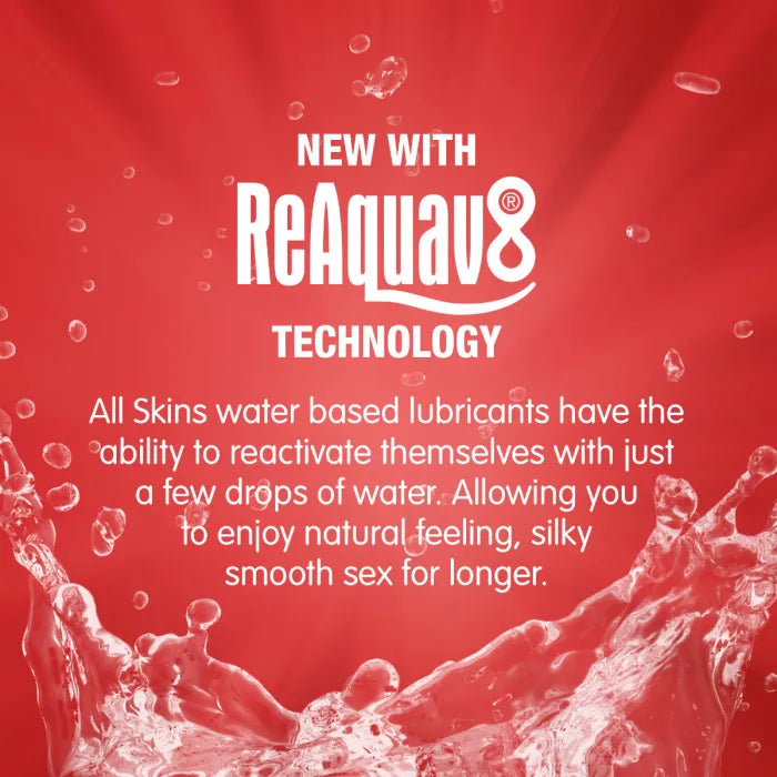 Skins Watermelon Water-Based Lubricant 4.4 Fl Oz Enhanced Oral Play Gel > Lube > Flavoured