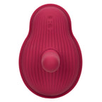 Dual Rider Remote Control Thrust and Grind Waterproof Silicone Massager in Burgundy > Vibrators > Vibrating Pads