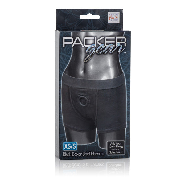 Packer Gear Boxer Harness (Black, Extra Small to Small) – Adjustable Harness > Gender > Bodywear