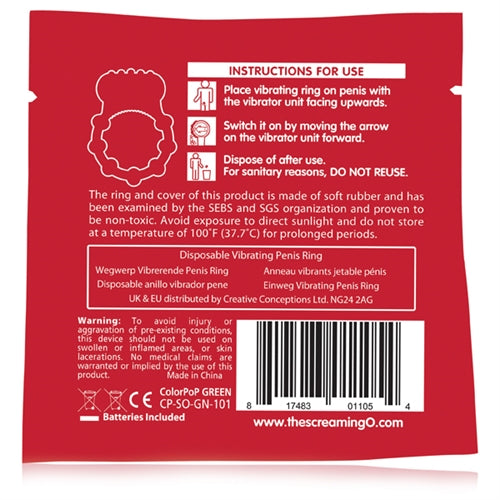 Screaming O ColorPop – Vibrating Ring > Cock Ring > Vibrating