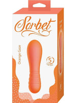 Nasstoys Orange Glaze – Vibrant Silicone Bullet Vibrator With Textured Handle > Vibrators > Mini Vibrators