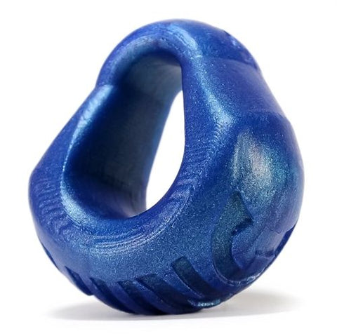 Hung Padded Cockring Oxballs - Black Blue COCK RINGS Sling