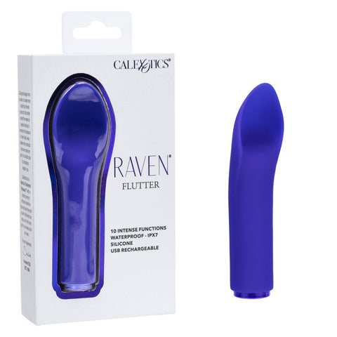 RavenFlutter (Purple) – Compact Silicone Mini Massager Vibrators