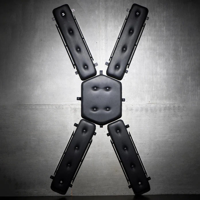 Ms Masters St Andrew’s Cross Wall Mount Bondage Restraint > Sex Toys > Sex Furniture