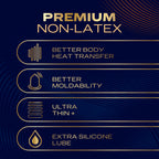 Durex Intense Ultra Thin Nitrile Condoms Pack of 10 – Sensitive Condoms > Essentials > Condoms