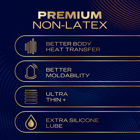 Durex Intense Ultra Thin Nitrile Condoms 10 Pack Sensitive Condoms