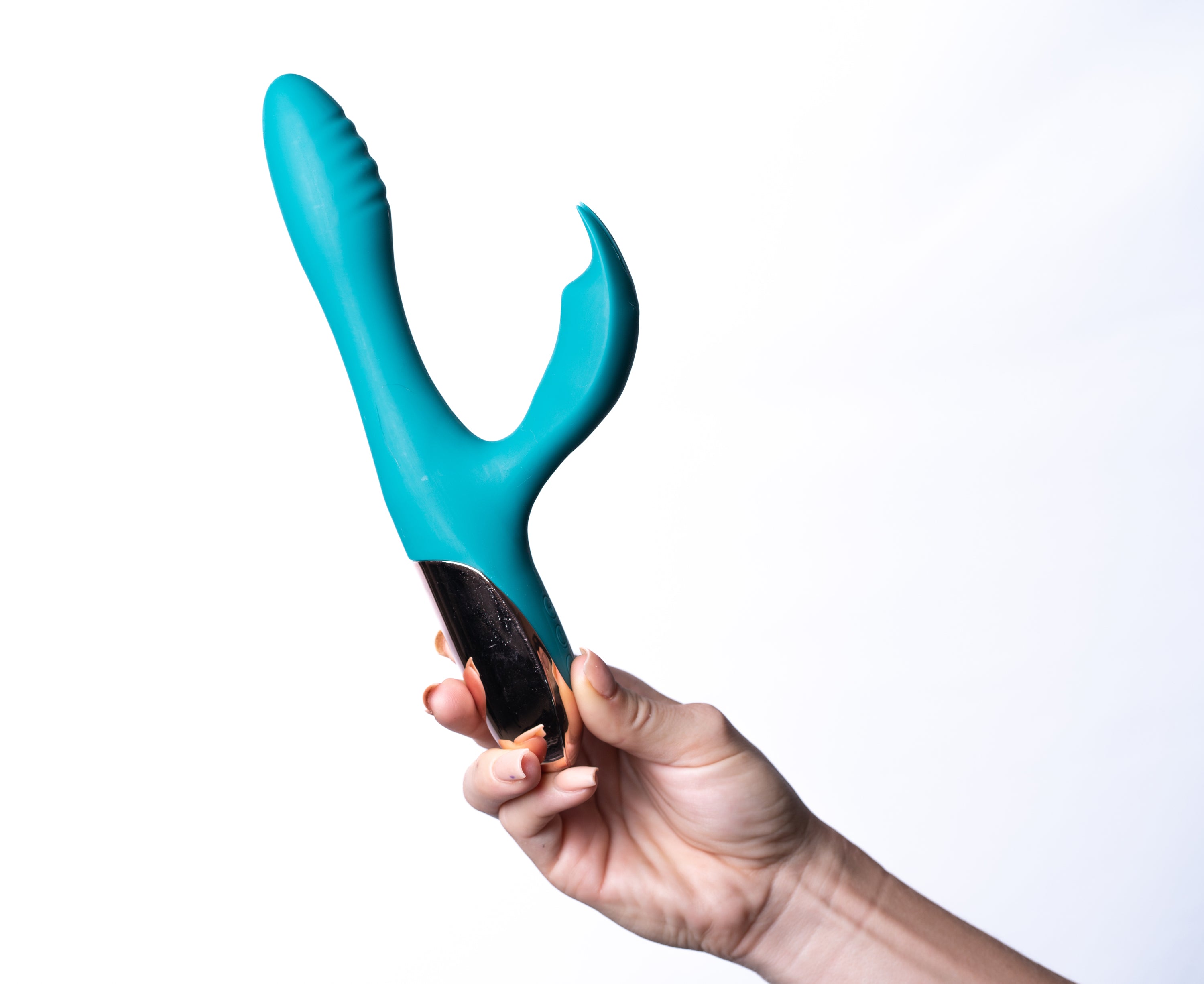 Maia Skyler 21.6 Centimeter USB Rechargeable Bendable Rabbit Vibrator VIBRATORS-RABBIT-MULTI