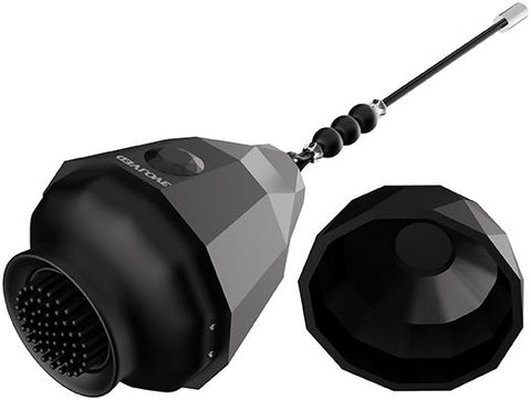 Spinning O (Diamond Textured) – Silicone Brush Vibrator BULLETS & EGGS