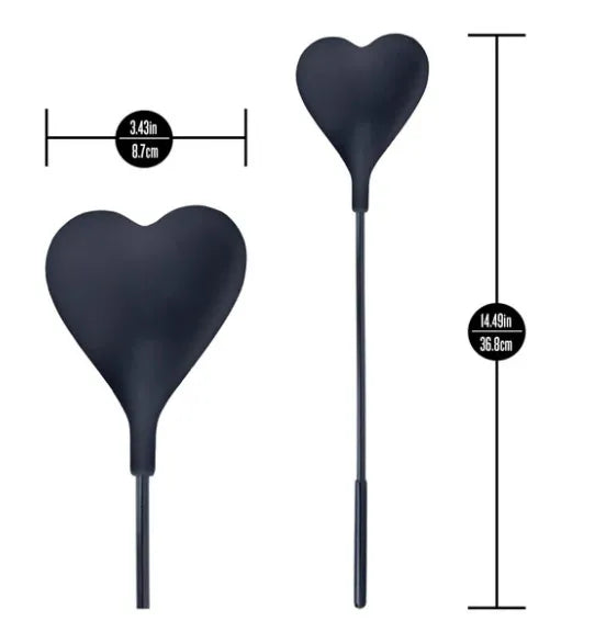 Temptasia Ardor Heart Crop – Body-Safe Silicone Crop > Bondage Gear > Crops