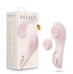 Delice Dahlia – Stimulating Personal Massager with Rotating Pearl Pink > Sex Toys For Ladies > Clitoral Vibrators and Stimulators