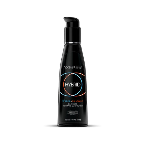 Wicked Hybrid Water and Silicone Blended Lubricant 120 ml Bottle Default Title Hybrid Lube