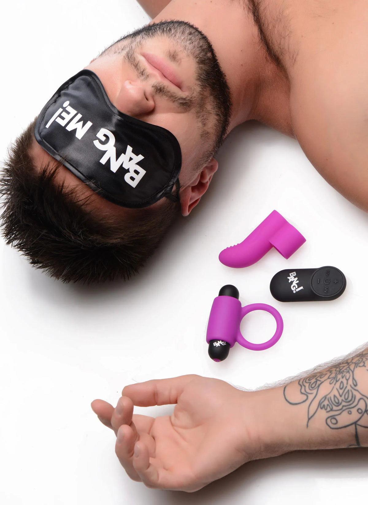 Bang Couple's Kit (Purple) – Silicone Couples Toy Set with Vibrating Bullet and Accessories > Sex Toys > Couples Toys