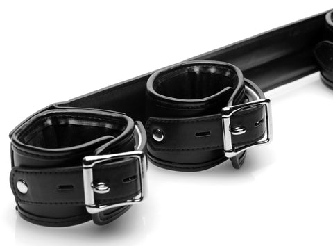 Deluxe Rigid Spreader Bar 16 Inches for Intimate Bondage > Bondage Gear > Restraints
