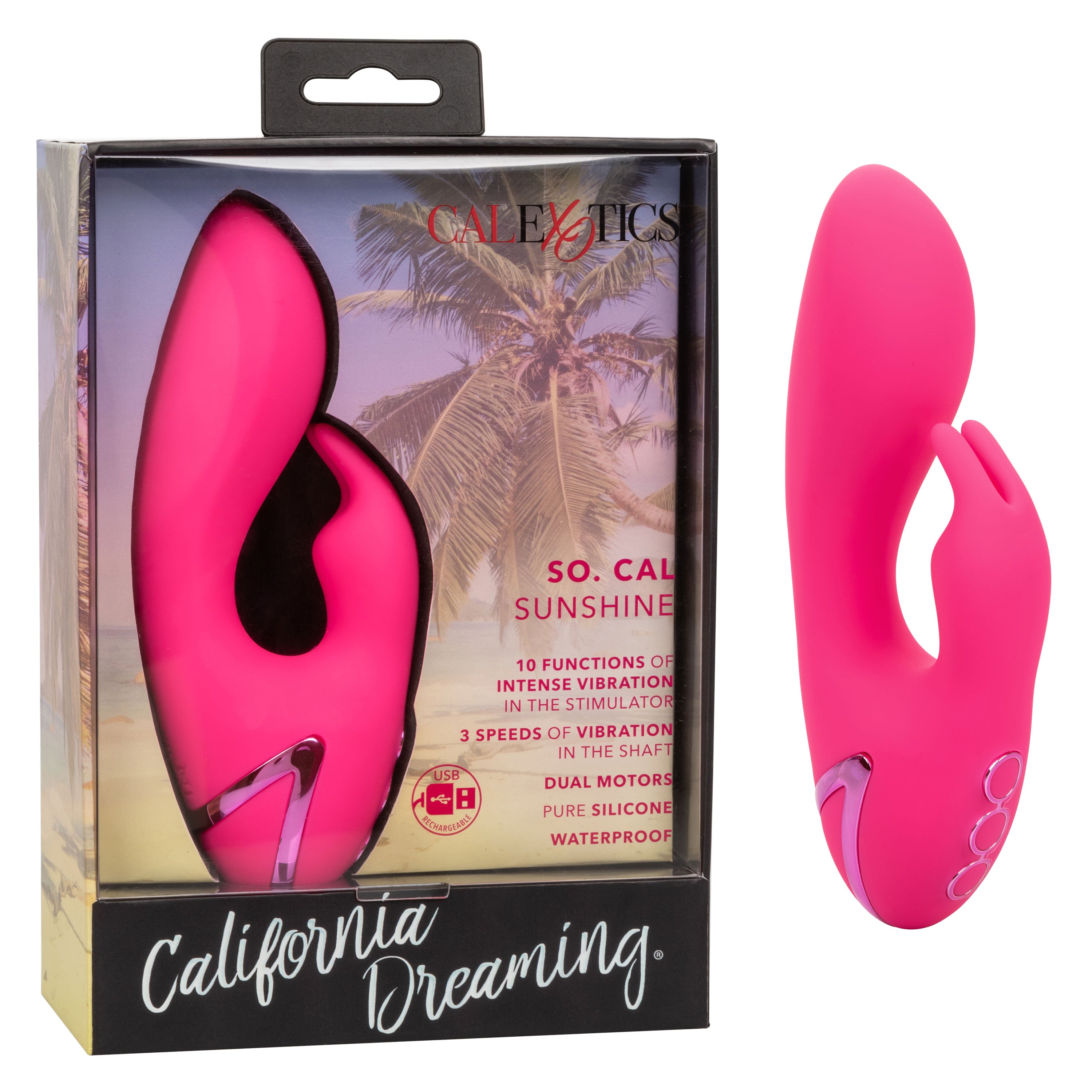 California Dreaming So. Cal Sunshine Dual Vibe VIBRATORS-RABBIT