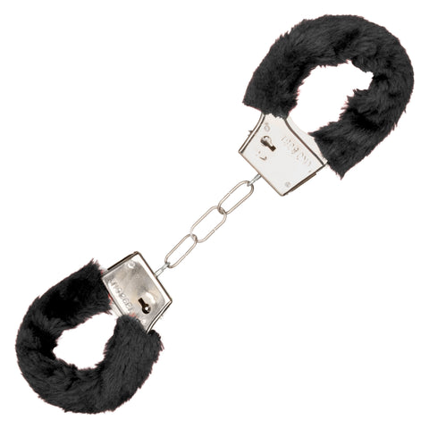 Playful Furry Cuffs (Black) – Adjustable Faux Fur Handcuffs > Bondage Gear > Handcuffs