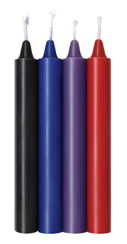 Make Me Melt Drip Candles Passion Tones 4 Pack Multi Drip Candles