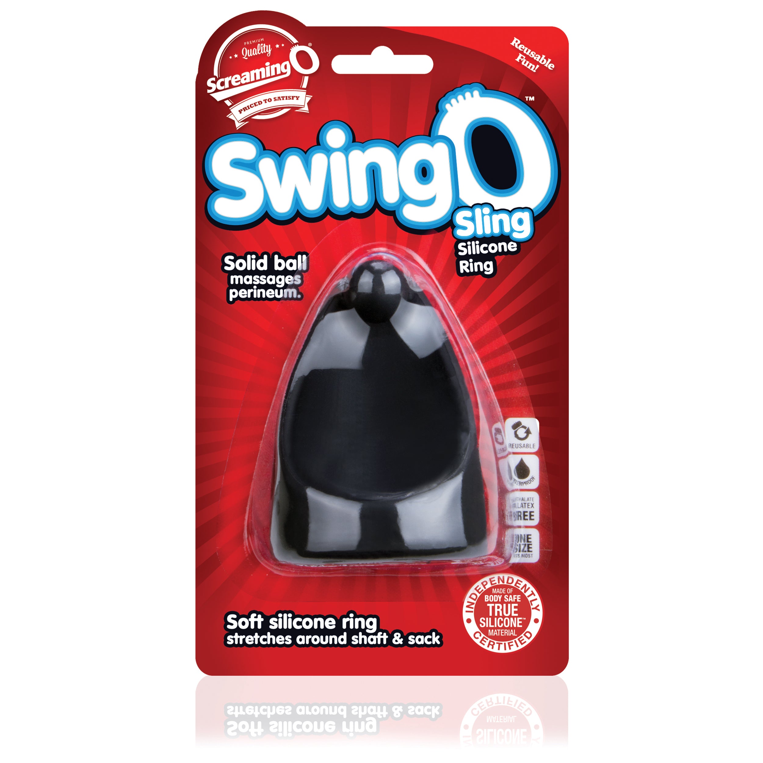 Screaming O SwingO Sling Silicone Cock Ring Perineum COCK RINGS